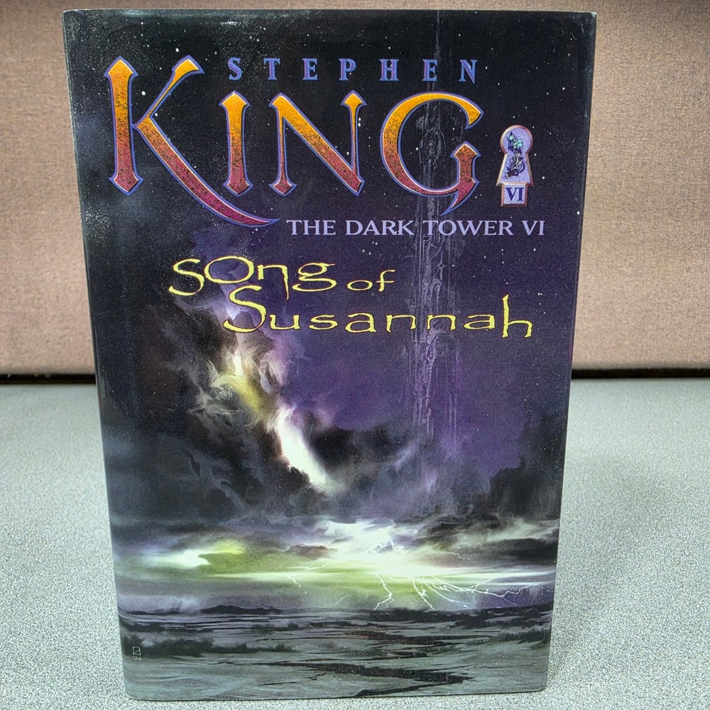 Stephen King Song of Susannah Book Adult OS Black Excellent Dark Tower VI Grant